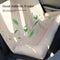 Car Backseat Pet Cat & Dog Bed – Cotton Travel Dog Car Seat, Khaki Back Seat Cushion