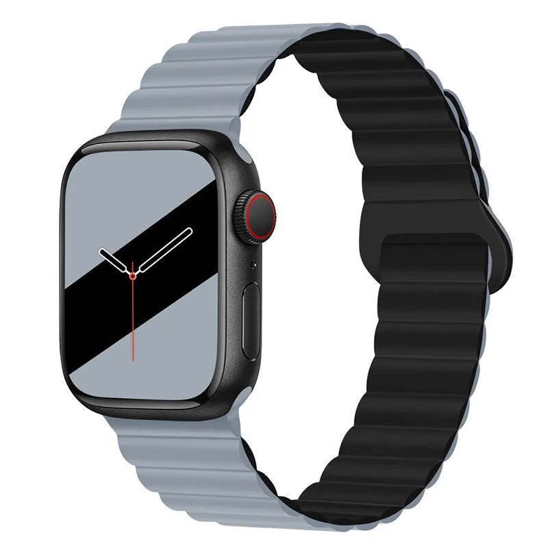 Band Silicone Magnetic Watch Strap 