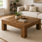 39” Rustic Square Coffee Table