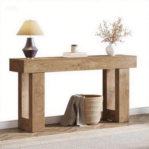 Long Console Table Living Room Table 