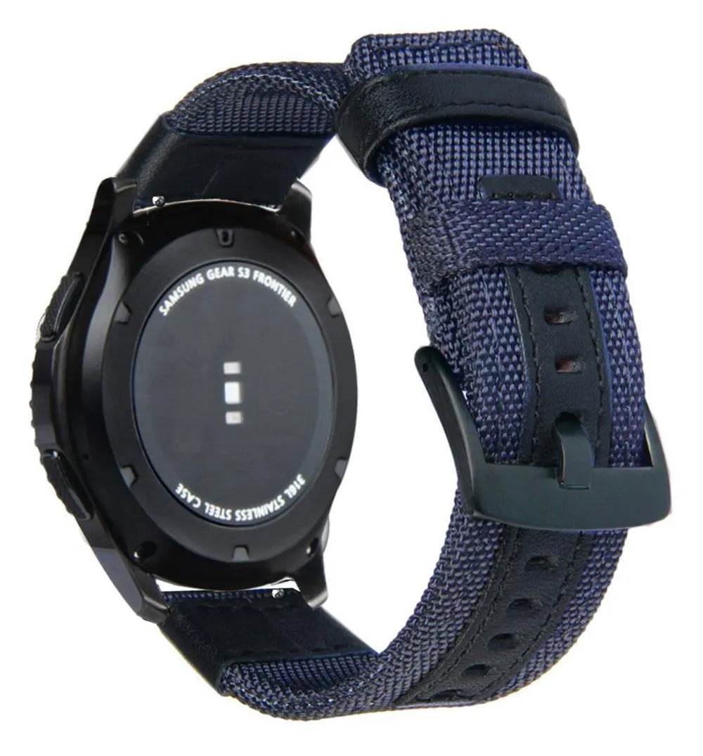 Adjustable Size Watch Nylon Woven Watch Strap 