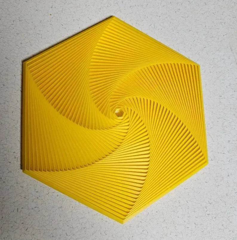 Hexagon Fidget Toy 3D Printing Toy 