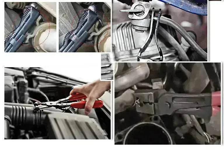 Automotive Repair Tool set  9pcs Wire Long Reach Hose Clamp Pliers Set 
