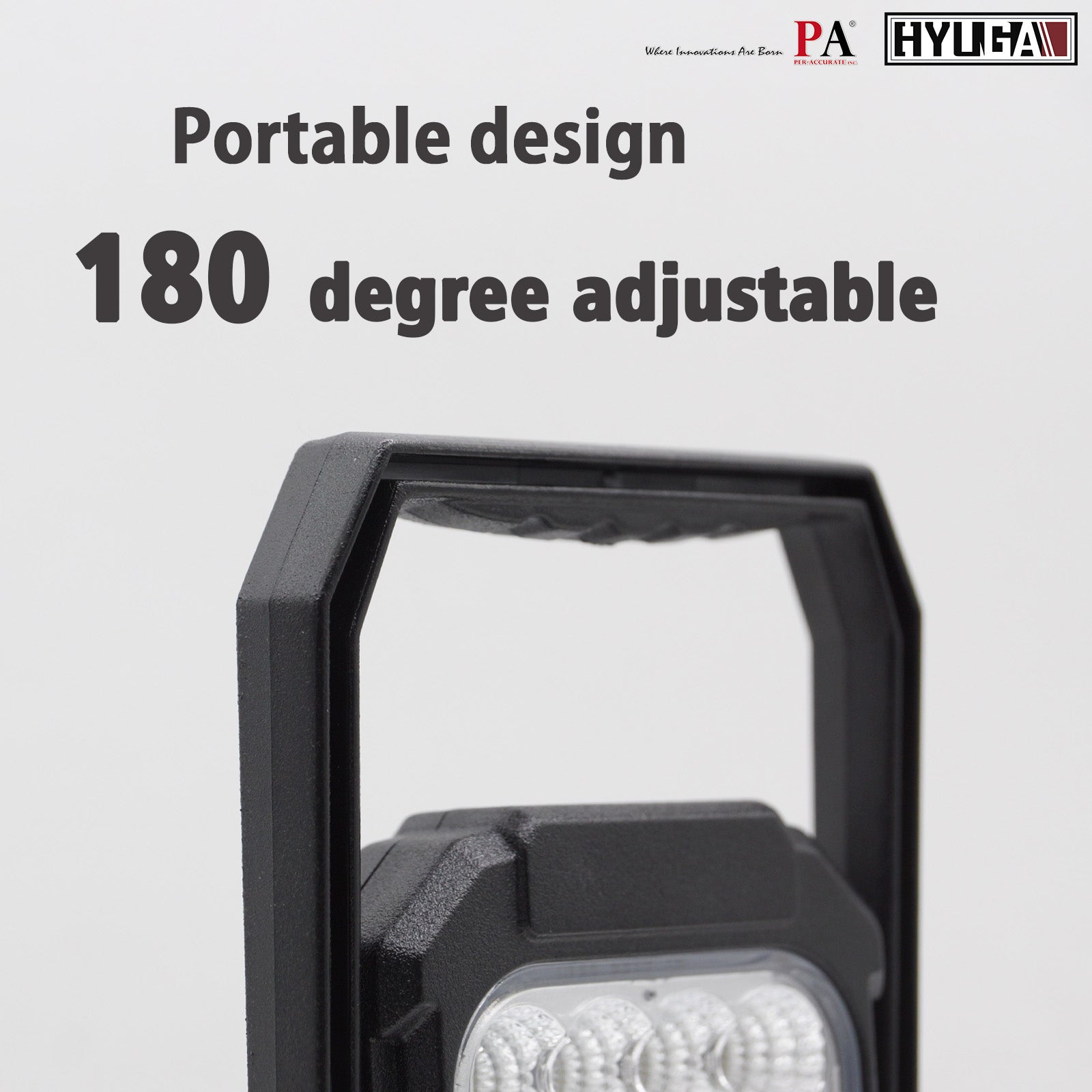 3.0 Super Bright Version LED Power Display Magnetic USB Rechargeable Portable Light Handheld Powerful Flashlight for Emergency, Outages, Home and More HYUGA PA LED 