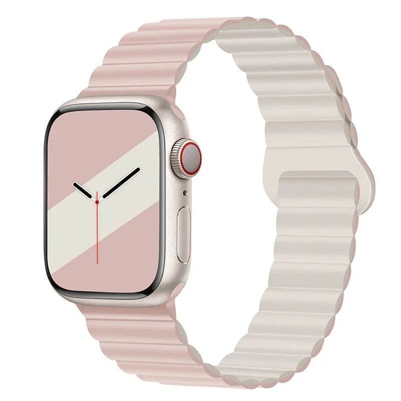 Band Silicone Magnetic Watch Strap 