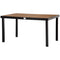 Outsunny Aluminum Outdoor Dining Table for 6, Patio Rectangular Table, 55