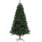 7.5ft Artificial Christmas Trees, Xmas Tree with 1346 Branch Tips, Auto Open Holiday Party Décor with Steel Base for Home Office, Green
