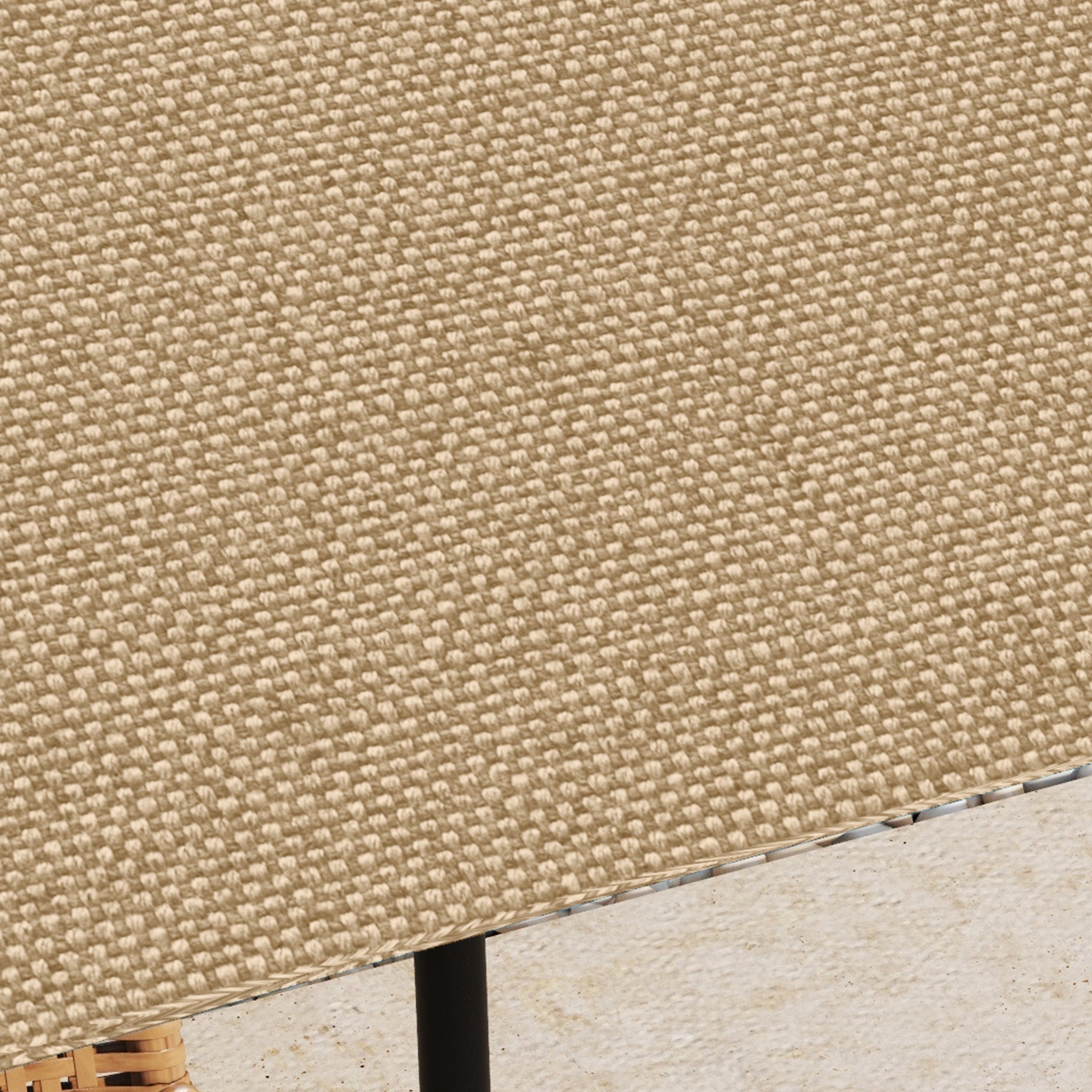 Outsunny Gazebo Canopy Replacement 9.84 x 9.84ft UV Protected Top Sun Shade Beige 