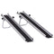 HOMCOM Telescopic Wheelchair Ramp, 8ft, 600 lbs, Aluminium Threshold Ramp, 2 Pack, for Home Steps, Mobility Scooters, Stairs