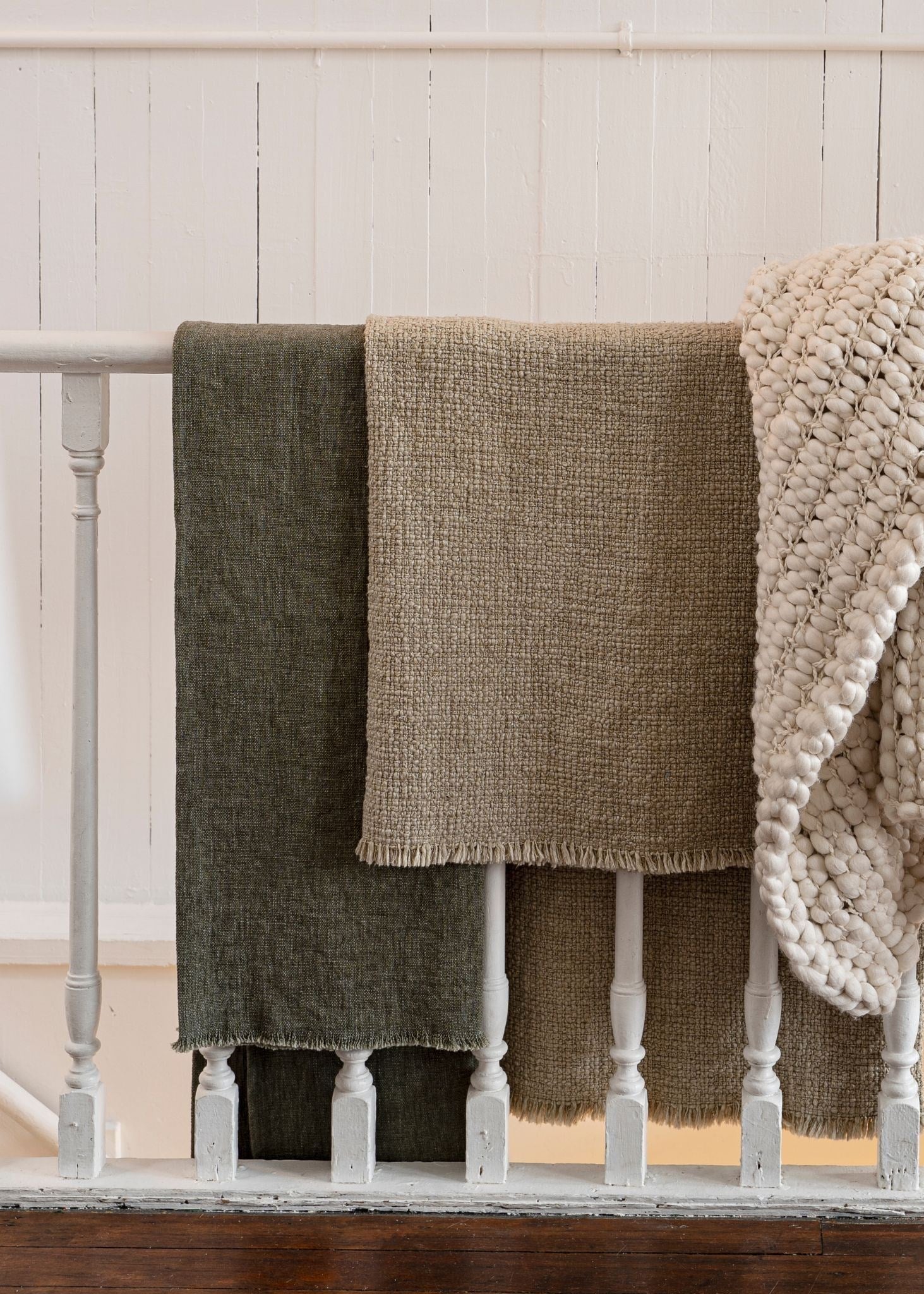 Callisto Throw Blanket - Beige 