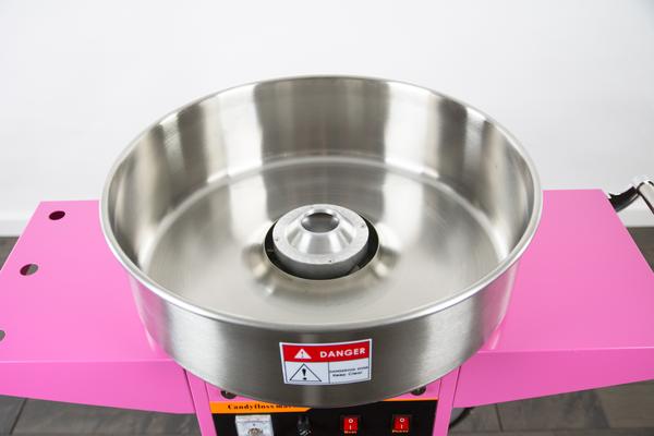 Canadian Flosser Cotton Candy Machine with Cart (Pink) 