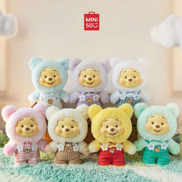 TOP TOY x Disney Winnie The Pooh Candy Bear Series Plush Figure (Blind Box) 