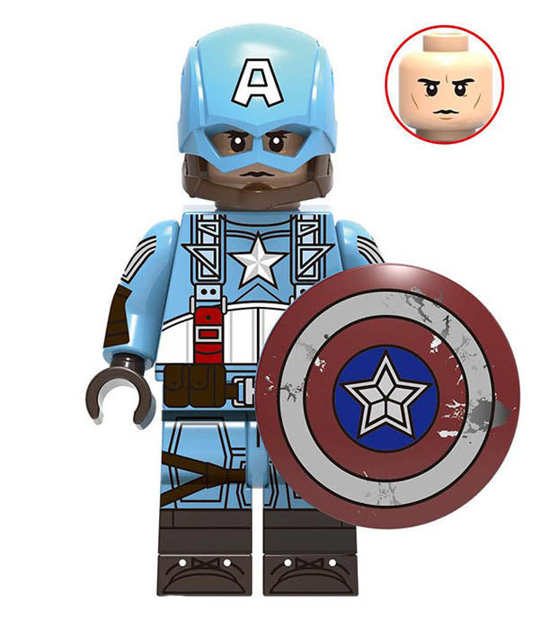 Minifigure - Marvel - Captain America Steve Rogers V2 