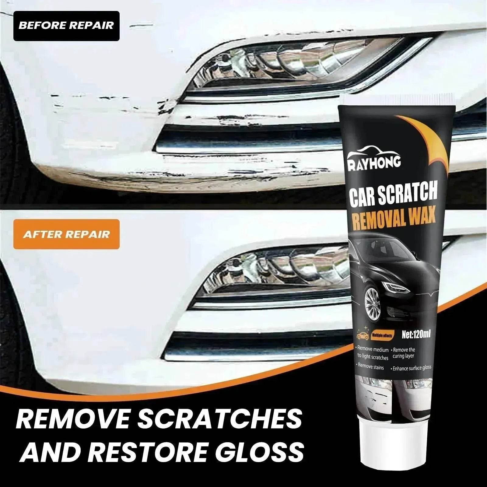 Car Scratch Wax Repair  Protection Polishing Mark Removal  Surface Maintenance Decontamination Abradant. 