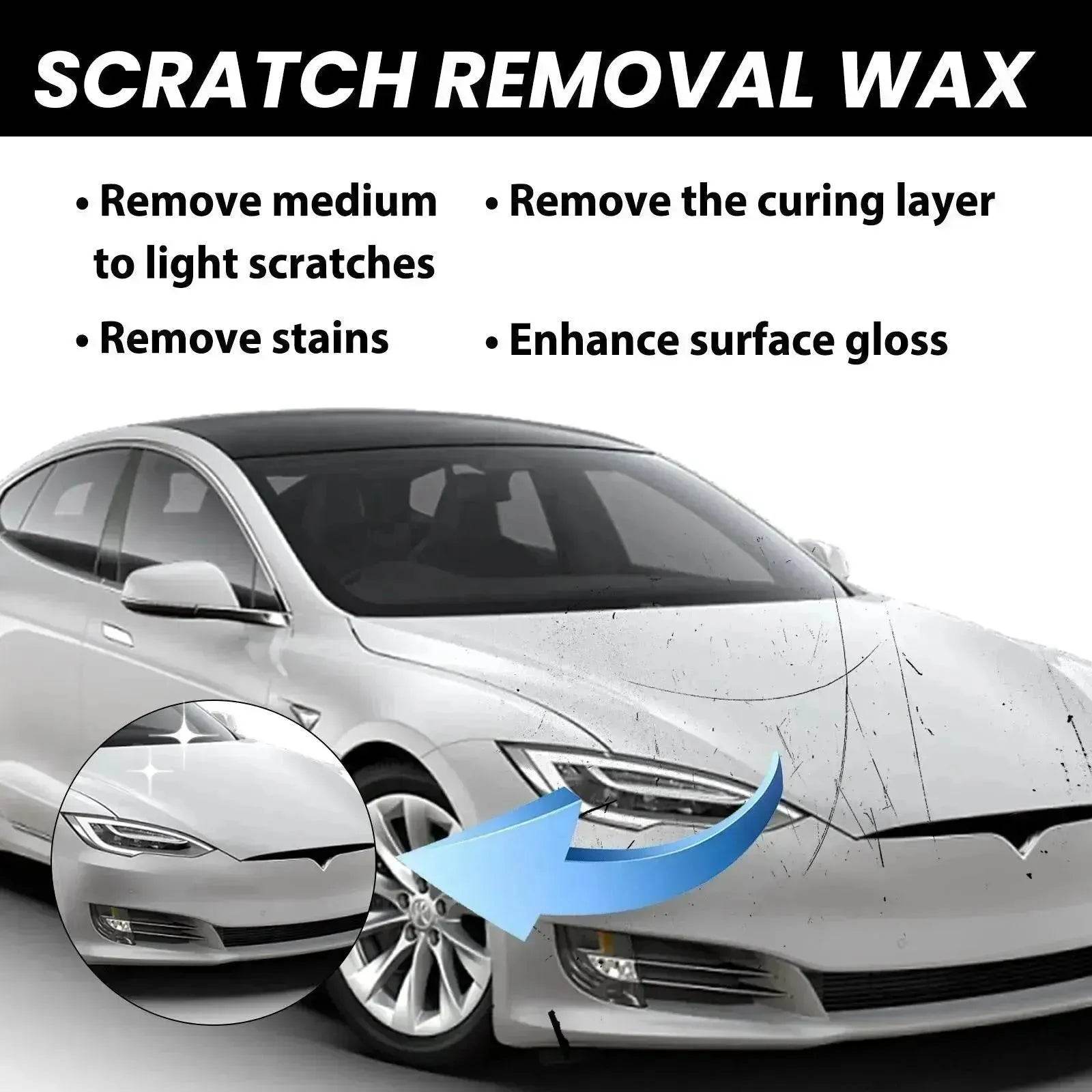 Car Scratch Wax Repair  Protection Polishing Mark Removal  Surface Maintenance Decontamination Abradant. 