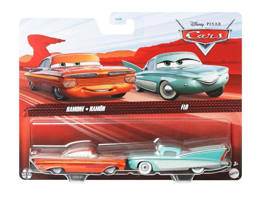 Disney Pixar Cars 2 Pack - Ramone And Flo 