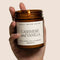 Cashmere and Vanilla Candle – 9oz Soy-Based Luxury Candle with Notes of Coconut, Jasmine & Sandalwood, 40+ Hour Burn