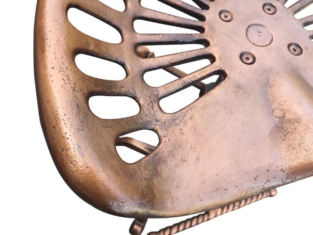 Tractor Seat Antique Copper 