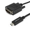 6.6 ft (2m) USB-C to DVI Cable - 1920 x 1200 - Black