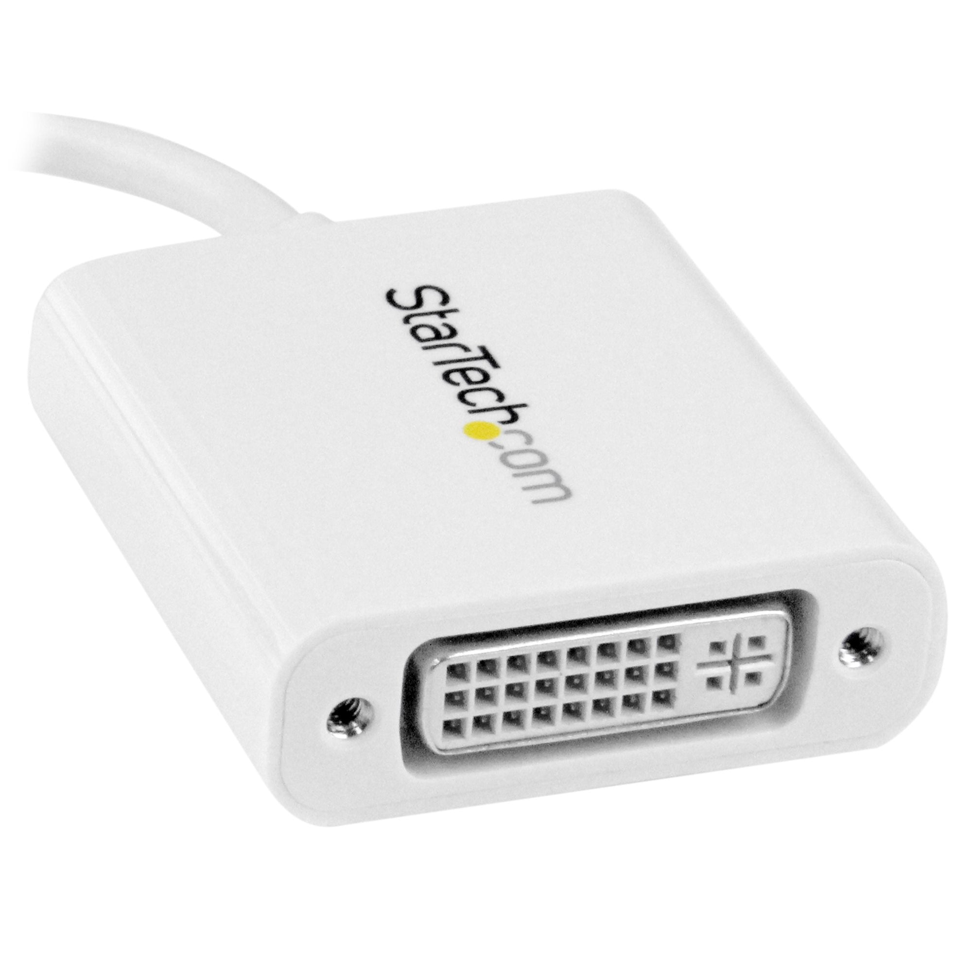 USB-C to DVI Adapter - White 