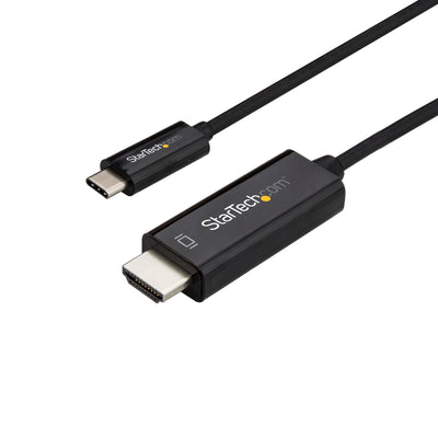 6.6ft (2m) USB C to HDMI Cable - 4K 60Hz USB Type C to HDMI 2.0 Video Adapter Cable - Thunderbolt Compatible - Laptop to HDMI Monitor/Display - DP 1.2 Alt Mode HBR2 - Black 