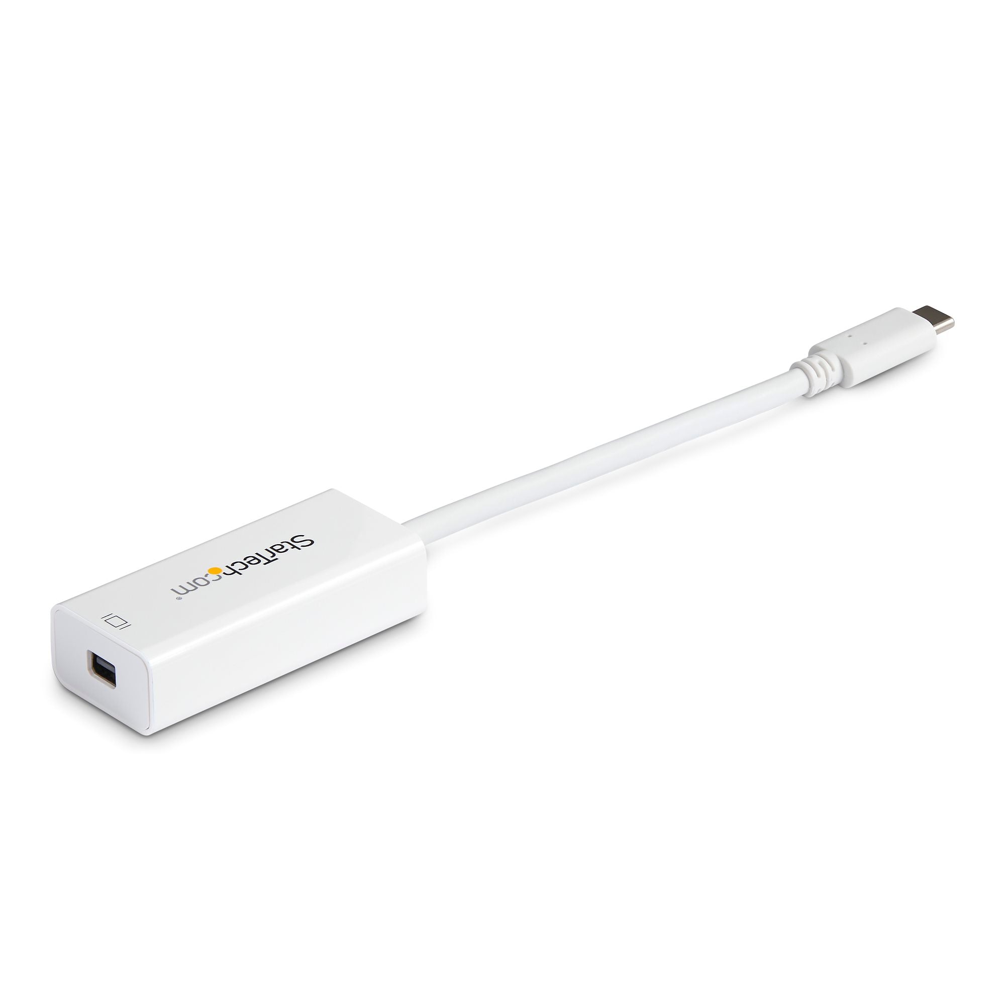 USB-C to Mini DisplayPort Adapter - 4K 60Hz - White - USB 3.1 Type-C to Mini DP Adapter - Upgraded Version is CDP2MDPEC 