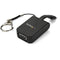 Compact USB C to VGA Adapter - 1080p USB Type-C to VGA Video Display Converter with Keychain Ring - Active USB-C DP Alt Mode to VGA Monitor Dongle - Thunderbolt 3 Compatible
