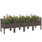 Raised Garden Bed with Legs, Self Watering Elevated Planter Boxes with Drainage Holes, 63