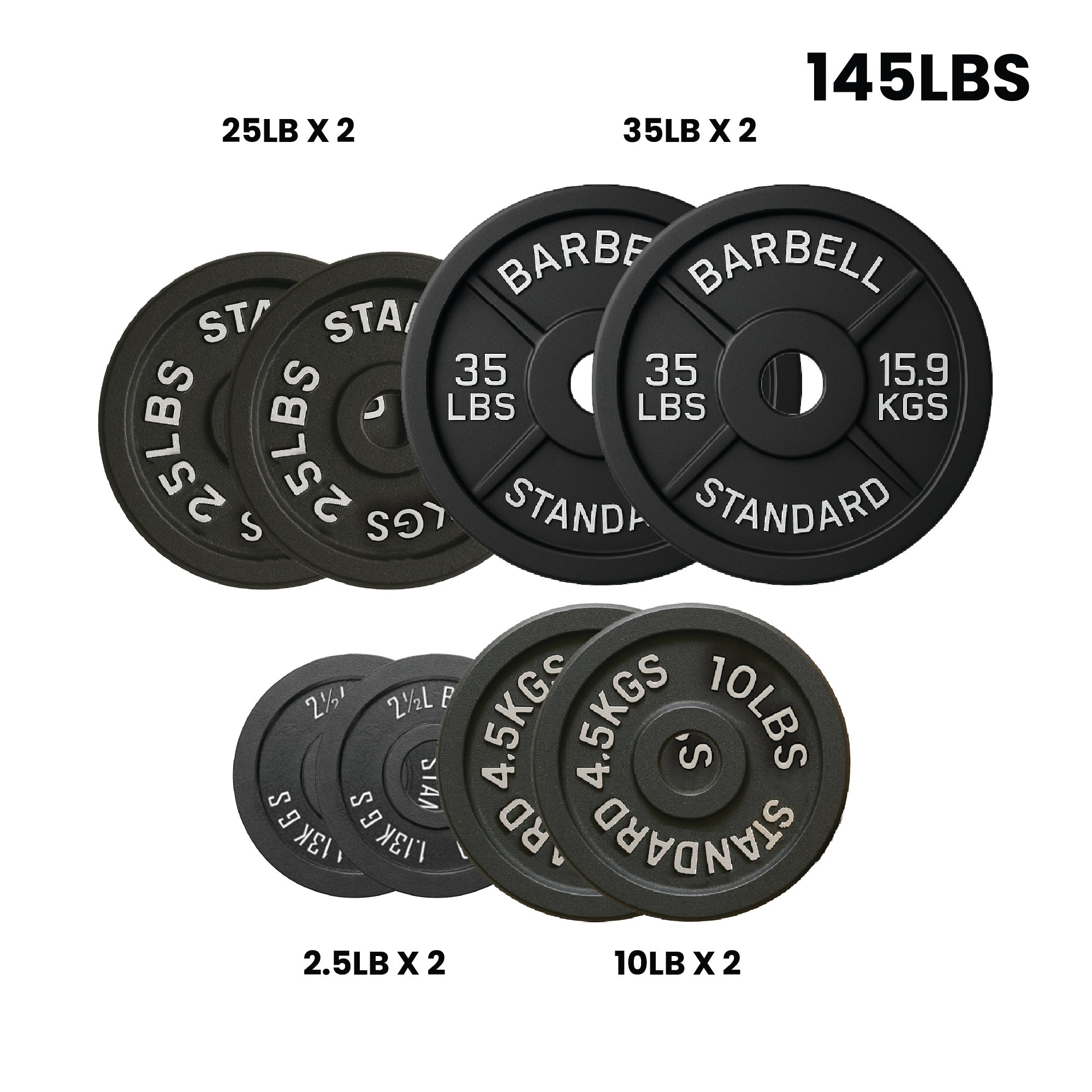 HAJEX Weight Plate Sets 