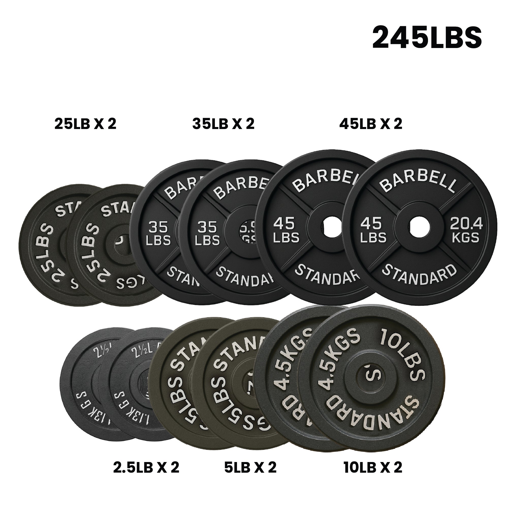 HAJEX Weight Plate Sets 