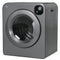 HOMCOM 3.22 Cu.Ft Compact Electric Portable Clothes Dryer 1300W 7 Drying Modes for Apartment Dorm Grey