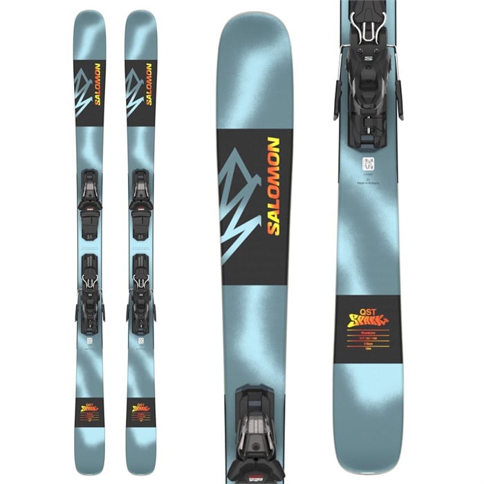 SKI TWIN SALOMON QST SPARK + M10 GW 