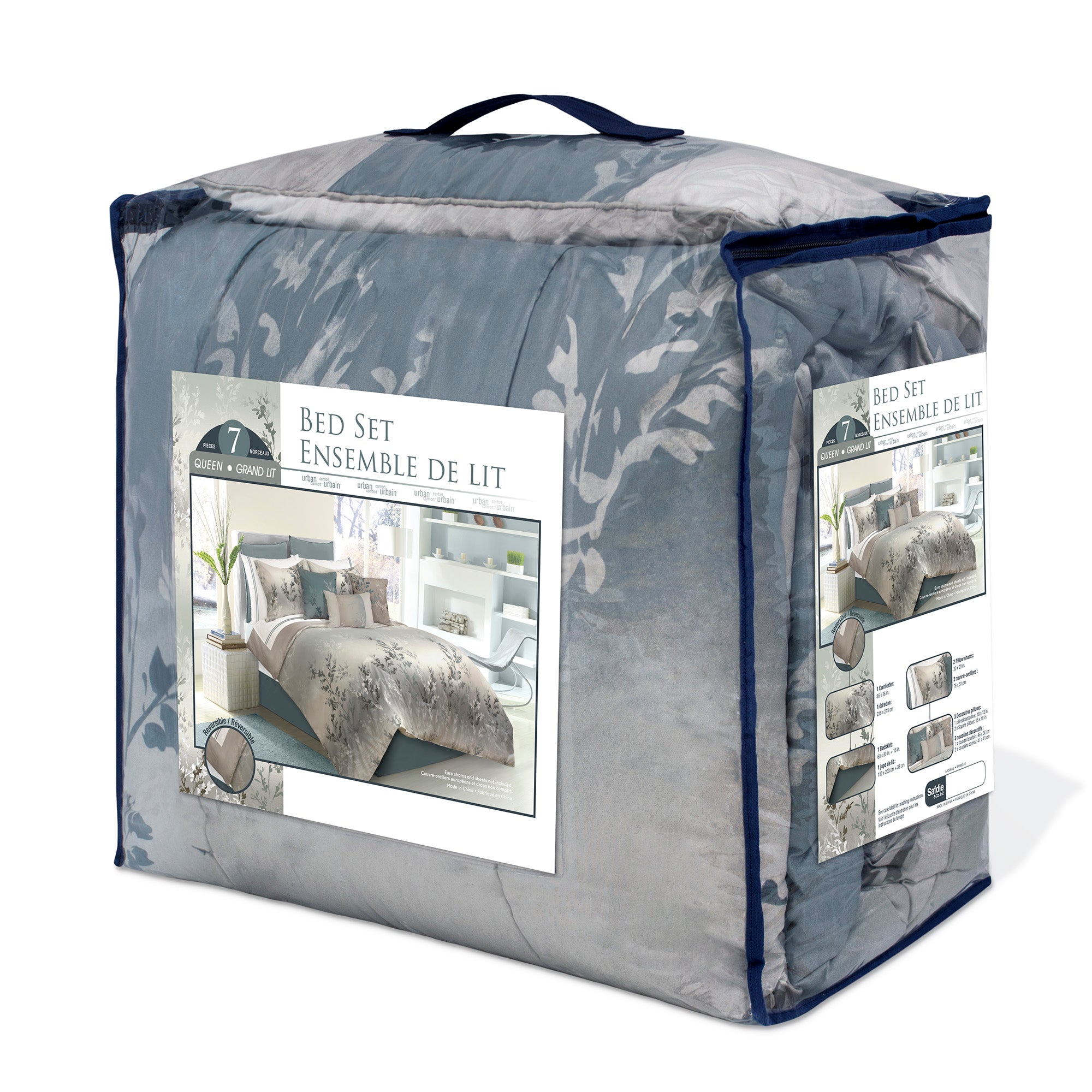 Comforter 5 Piece Set Riviera Twin Green 