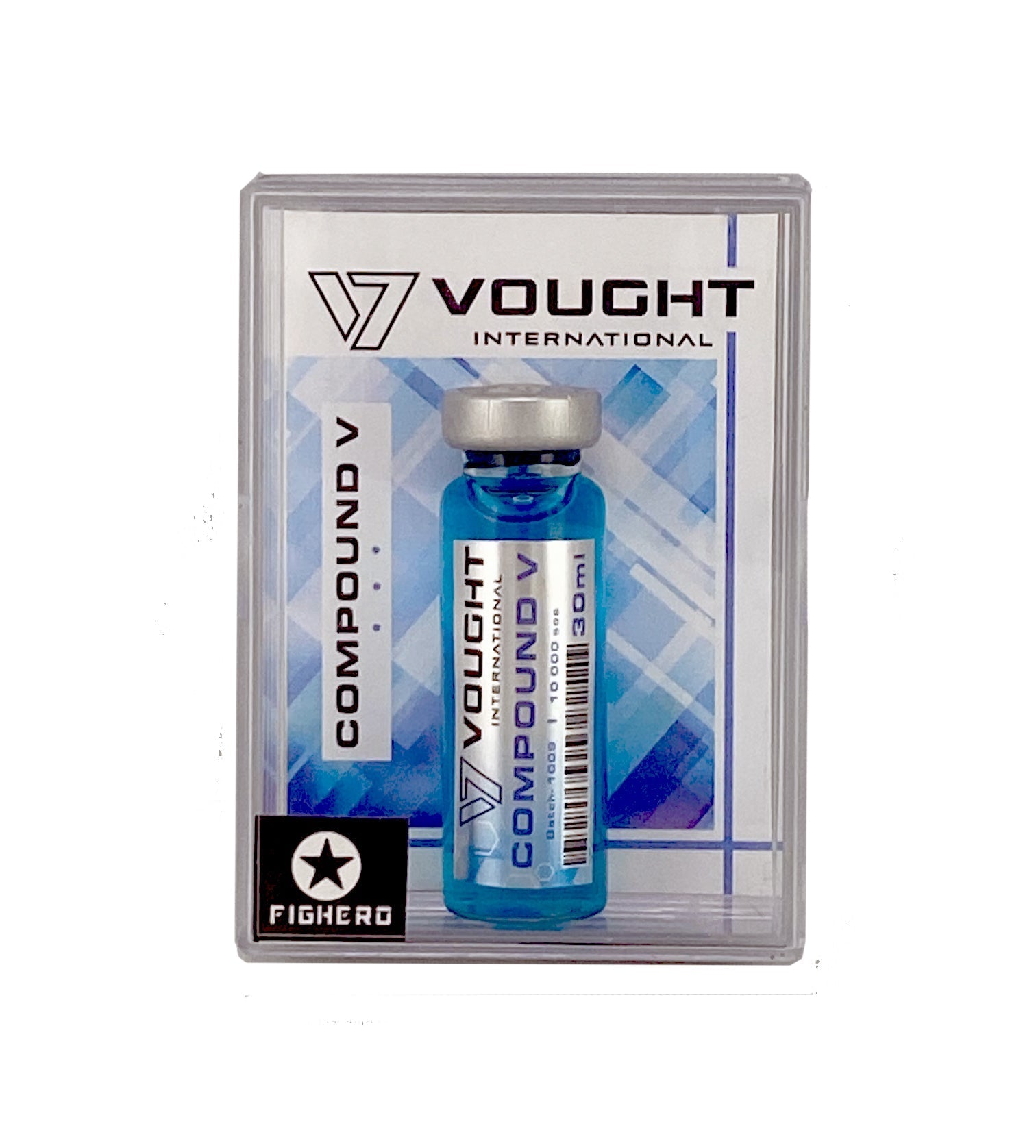 The Boys Compound V Serum Vial Bottle with Display Collectable Box 