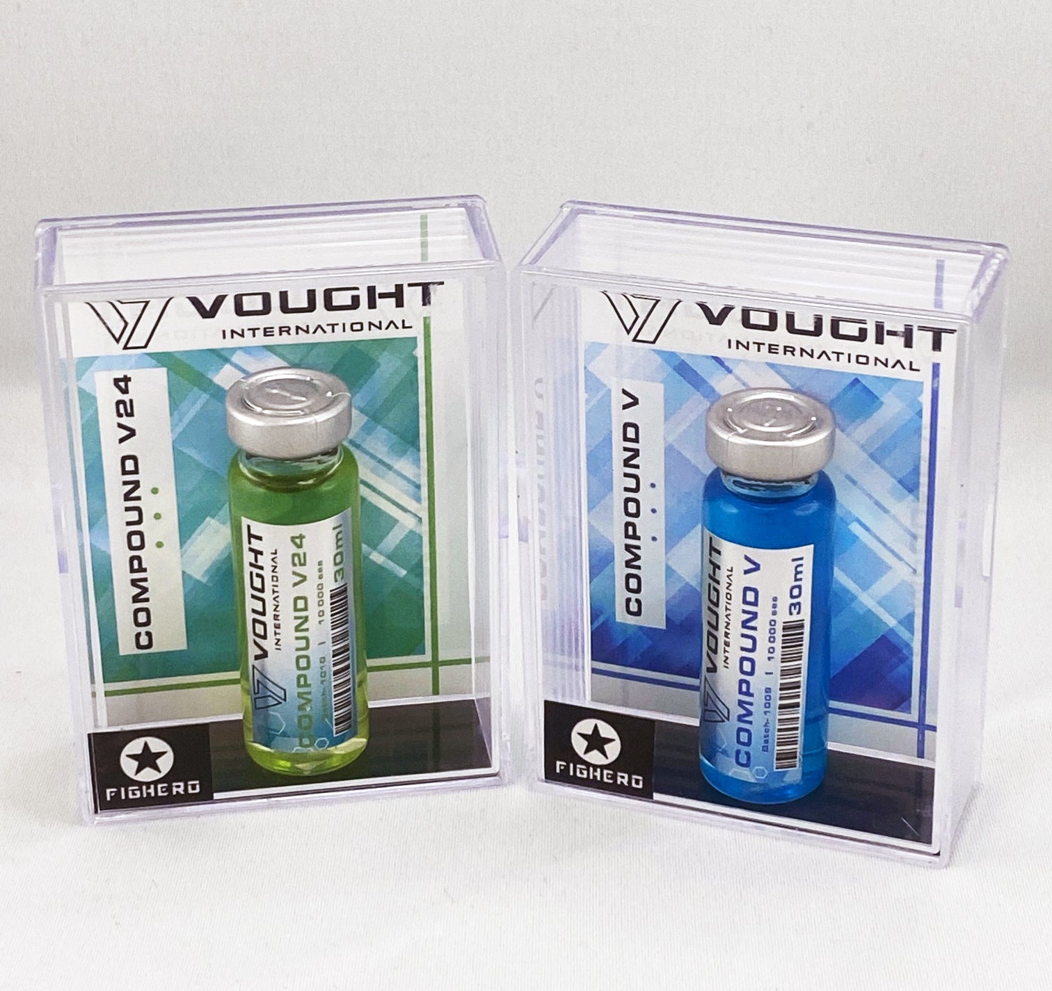 The Boys Compound V Serum Vial Bottle with Display Collectable Box 