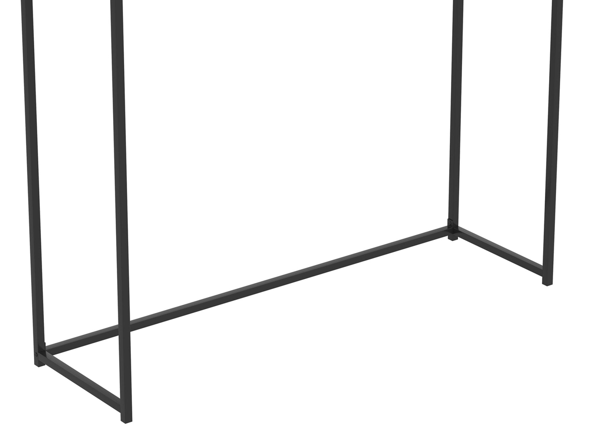 Console Sofa Table Dark Taupe Tray Top 