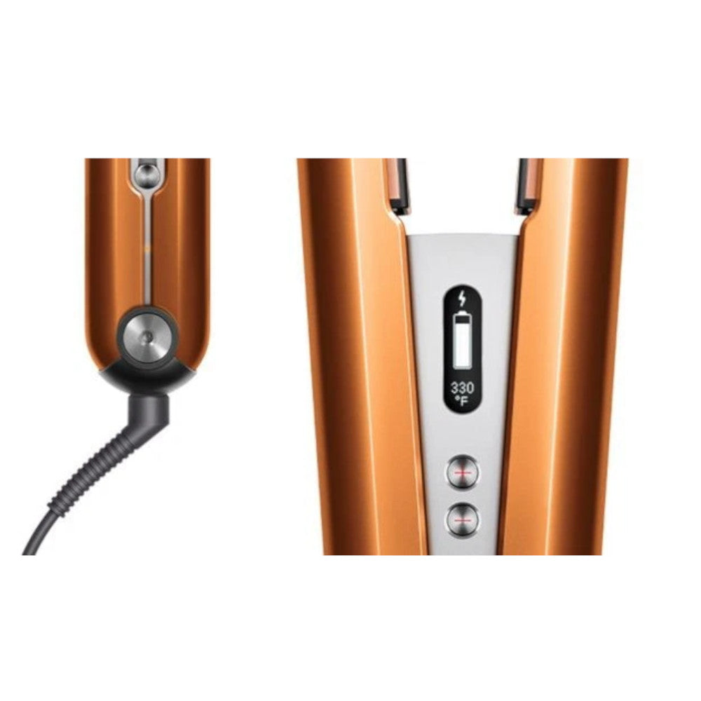 DYSON OFFICIAL OUTLET - Corrale Hair Straightener - Copper & Nickel - Refurbished (EXCELLENT) with 1 year Dyson Warranty