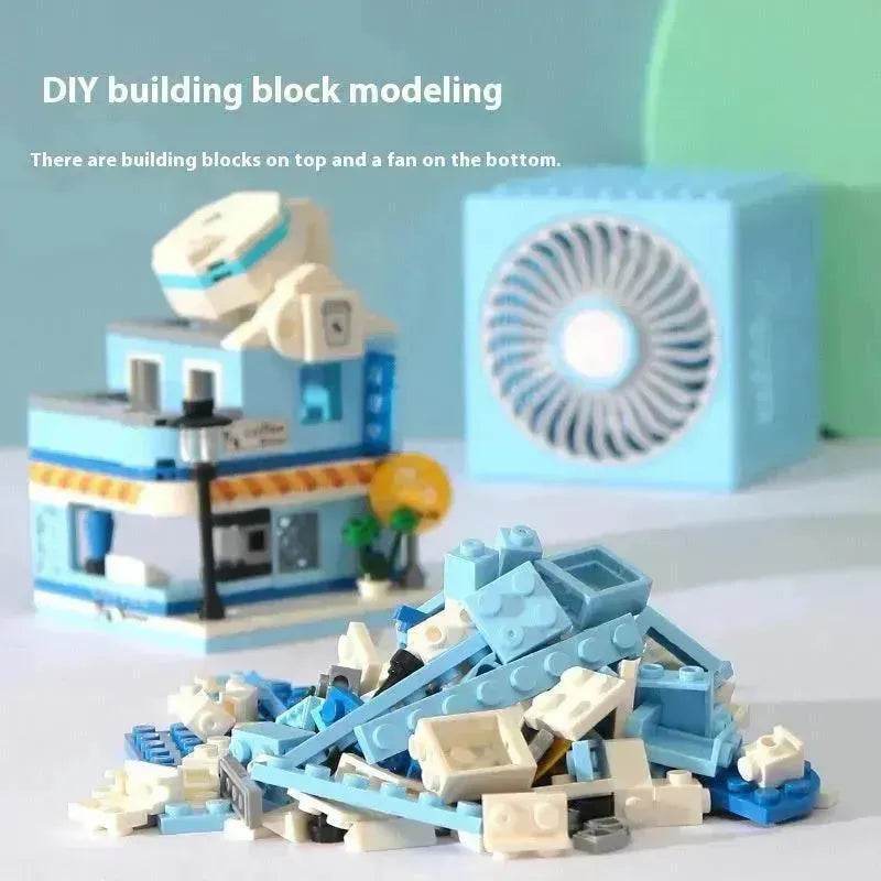 Creative Little Fan Street View Building Blocks Toy 