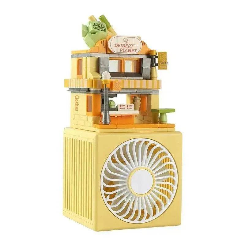 Creative Little Fan Street View Building Blocks Toy 