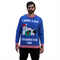 Big Package Sweater | Funny Naughty Holiday Sweater with Seductive Santa Design, Cozy & Flirtatious Festive Wear