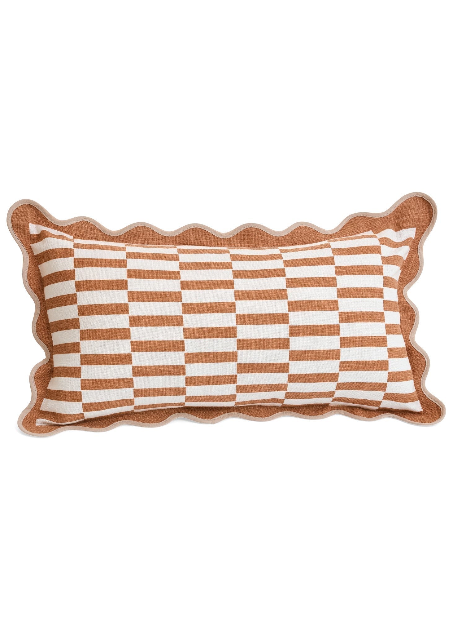 Cushion with Scallop Edge 