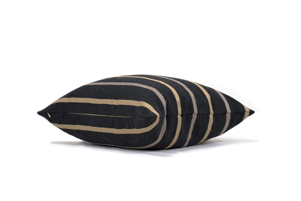 Espresso Stripe Cushion Cover 