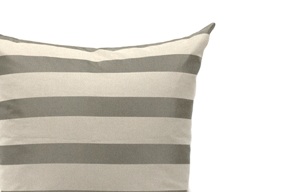 Dove Stripe Cushion Cover 