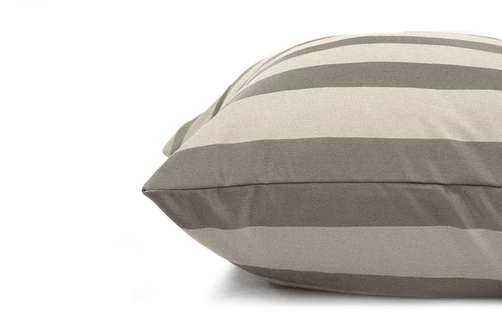 Dove Stripe Cushion Cover 