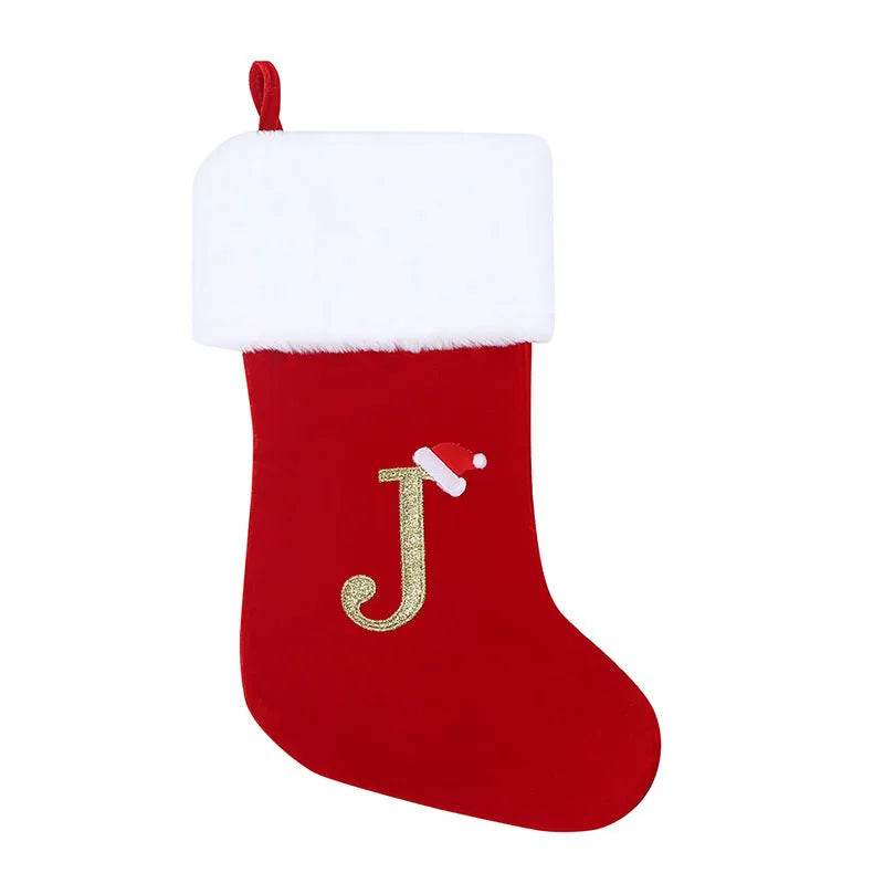 Christmas Letter Christmas Stockings Decorative Pendant 