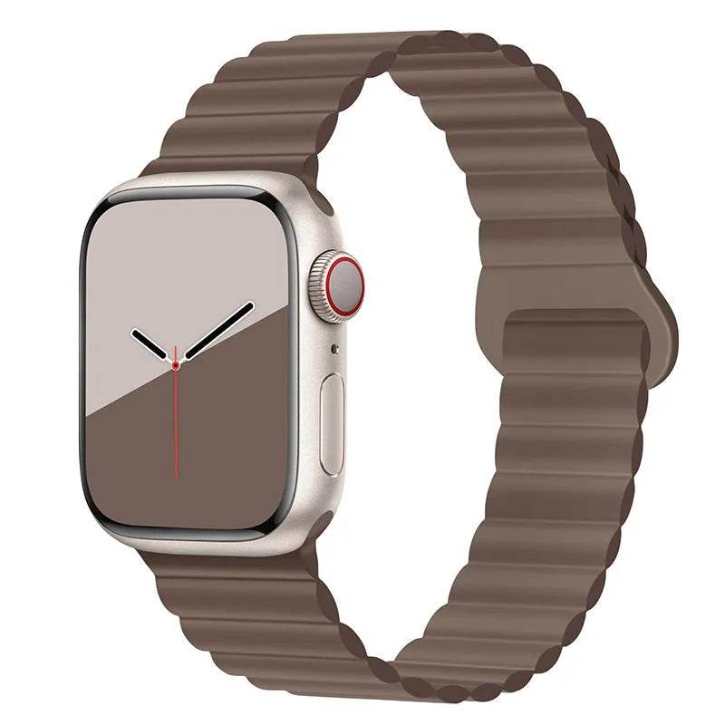 Band Silicone Magnetic Watch Strap 