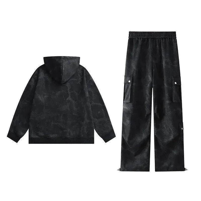 Men's 2 pcs Hoodie set outfit Sweatshirt and Sweatpants 