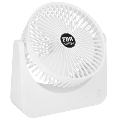 6.5in Desk Fan USB Powered 3 Speeds Table Cooling Fan Tilt Quiet Desktop Fan for Bedroom Office 