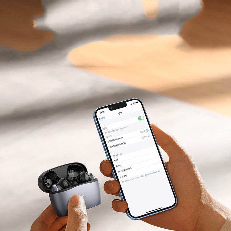 Active Noise Canceling Bluetooth Earphones 