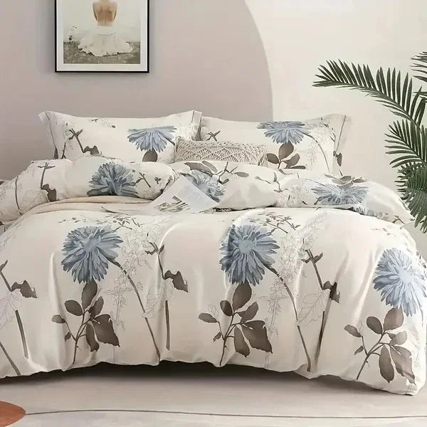 Haoyijia Big Flower Duvet Cover Queen 